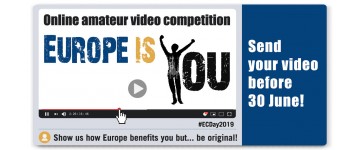 Video Competition “Why EUROPE IS YOU?”.   Be smart and use your smartphone!
